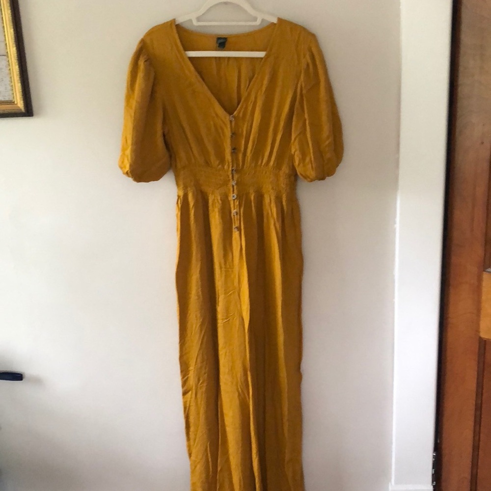 Wild Fable mustard jumpsuit